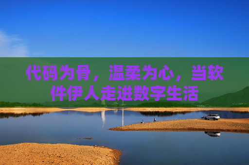 代码为骨，温柔为心，当软件伊人走进数字生活