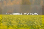PUBG8.0开启全新征程，8000g币价值几何？