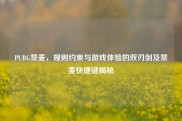 PUBG禁麦，规则约束与游戏体验的双刃剑及禁麦快捷键揭秘