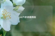 LOL六字诗意网名