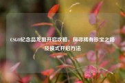 CSGO纪念品龙狙开启攻略，探寻稀有珍宝之路及模式开启方法