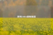 探究COD16锁帧原因