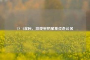 CF 12星座，游戏里的星象传奇武器