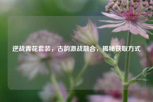 逆战青花套装,古韵激战融合,揭秘获取方式