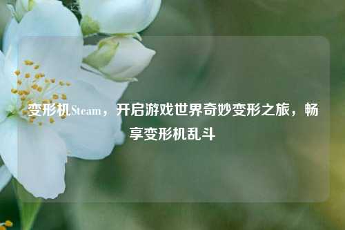 变形机Steam，开启游戏世界奇妙变形之旅，畅享变形机乱斗