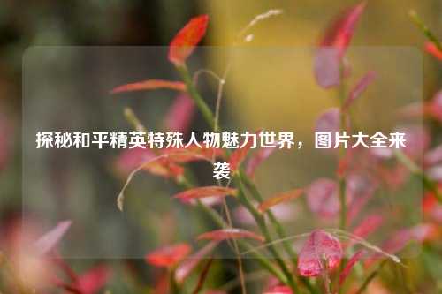 探秘和平精英特殊人物魅力世界,图片大全来袭